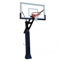 Boomering 'The Boomer 60' Glass In Ground Basketball System
